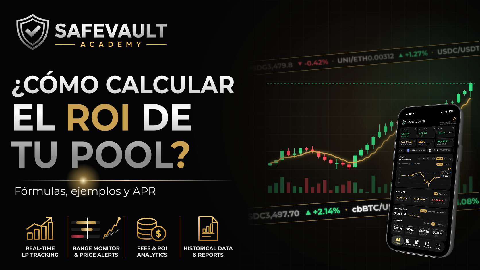 ¿Cómo calcular el ROI y el rendimiento de un liquidity pool?