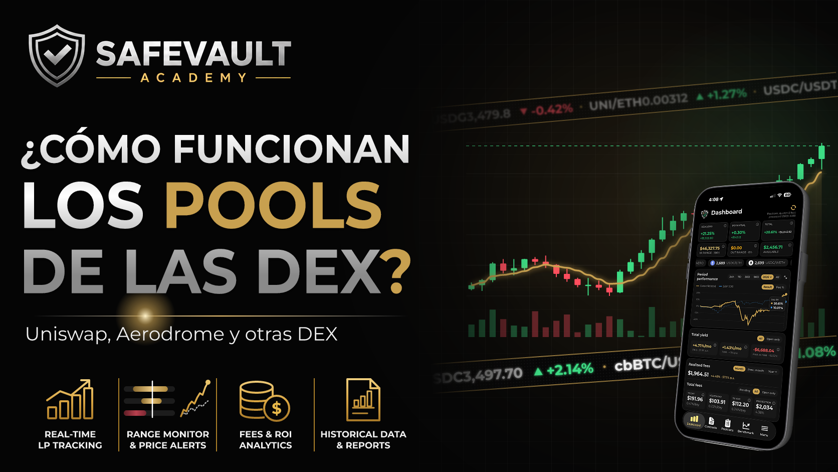 Uniswap, Aerodrome y otras DEX: ¿cómo funcionan los pools de liquidez?
