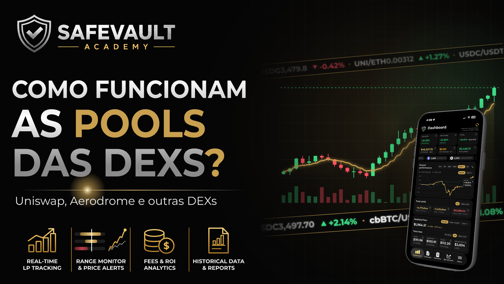 Uniswap, Aerodrome e outras DEXs: como funcionam as liquidity pools?