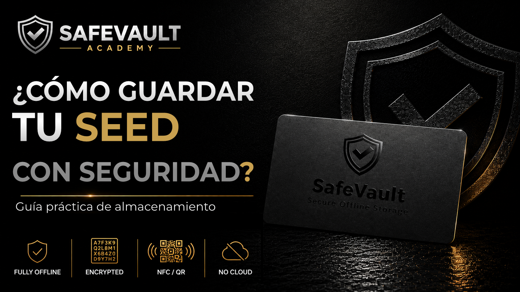 ¿Cómo guardar tu Seed Phrase de forma segura?