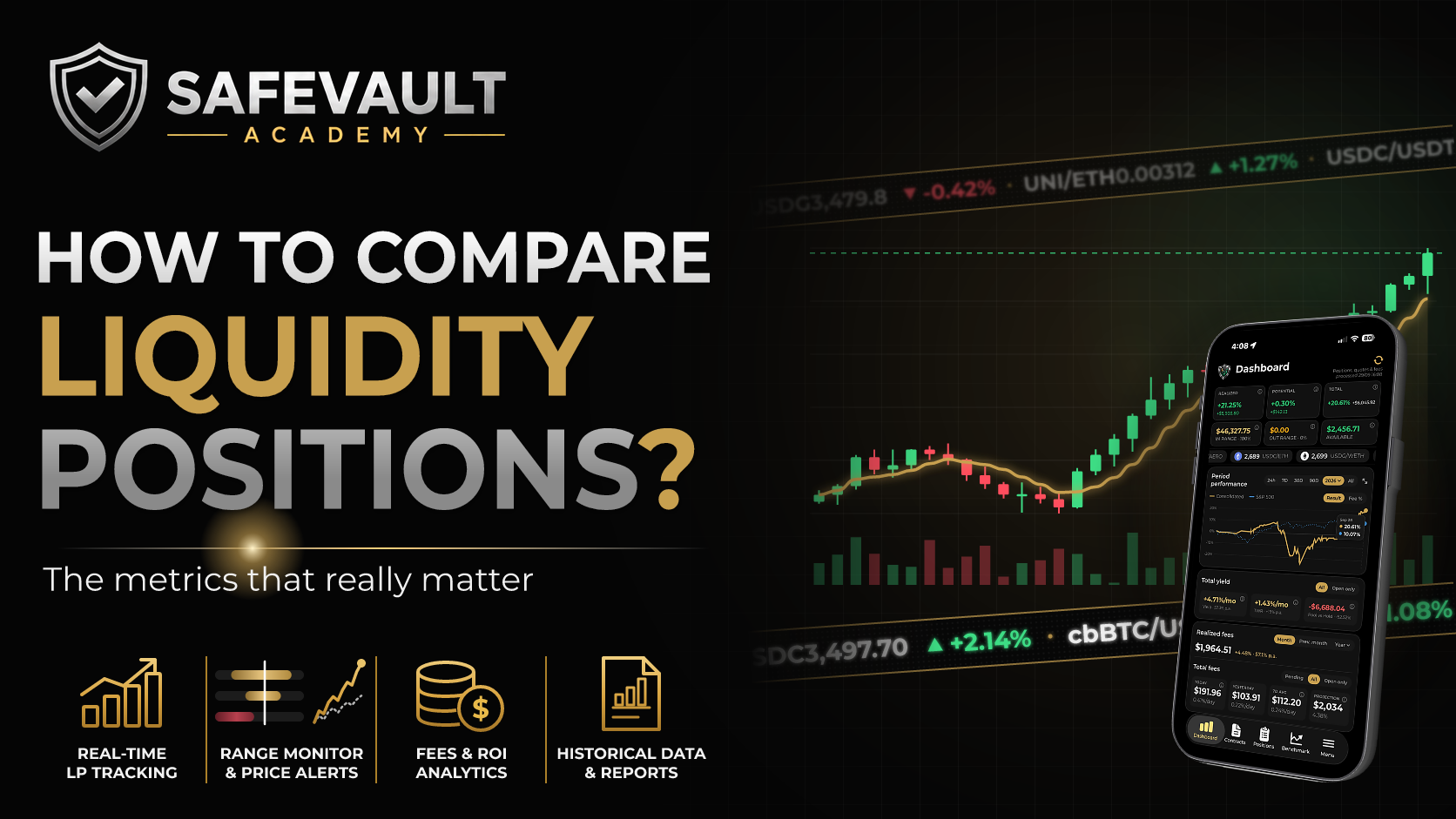 How to track and compare liquidity pool positions